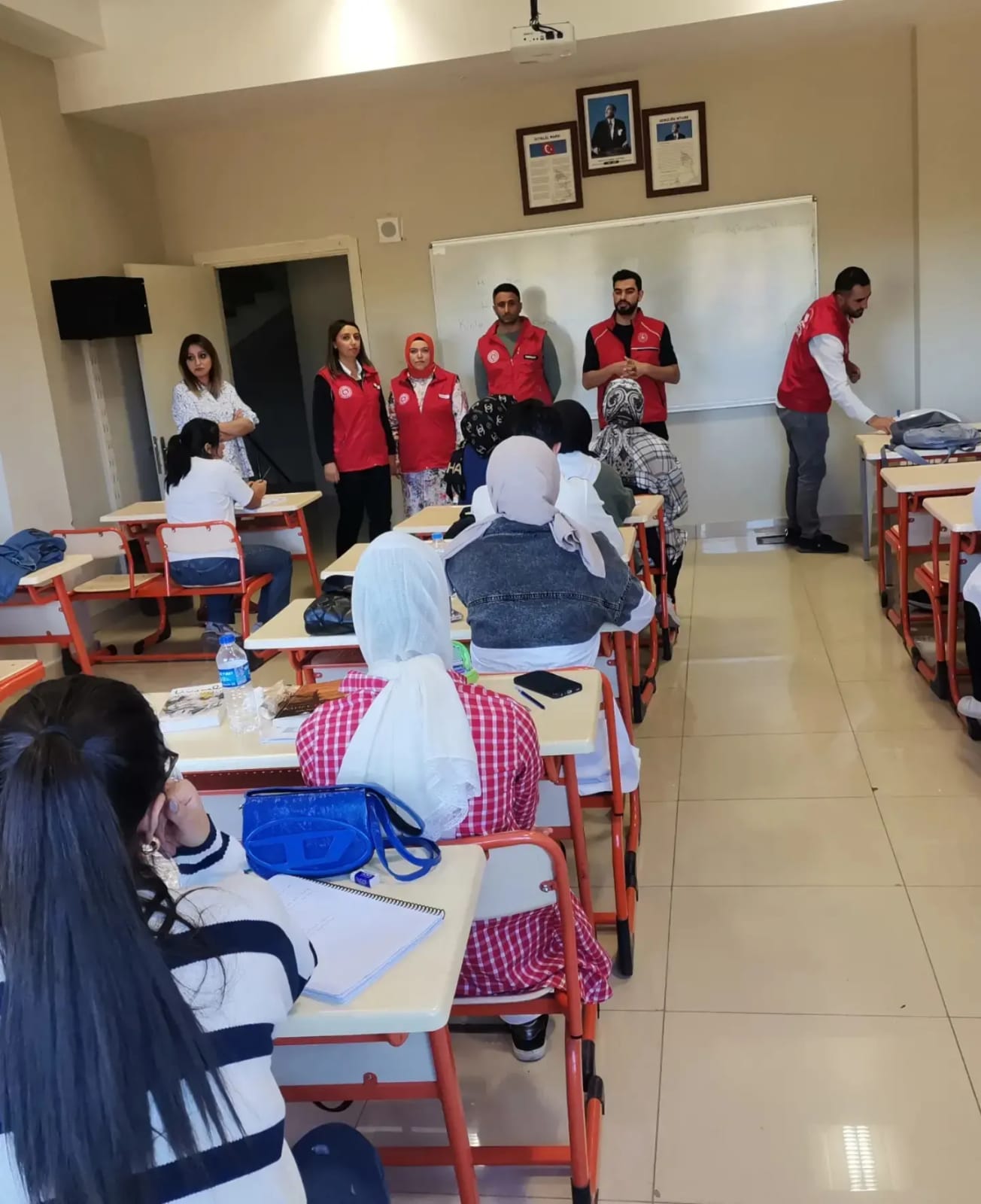 Hilvan Gençlik Merkezi Heyetinden Okulumuza Ziyaret